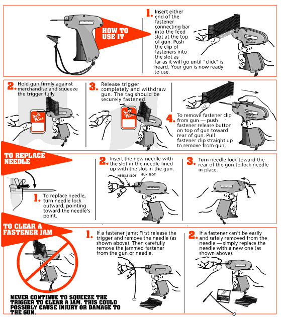 How To Load A Clothing Tag Gun at Michael Bergin blog