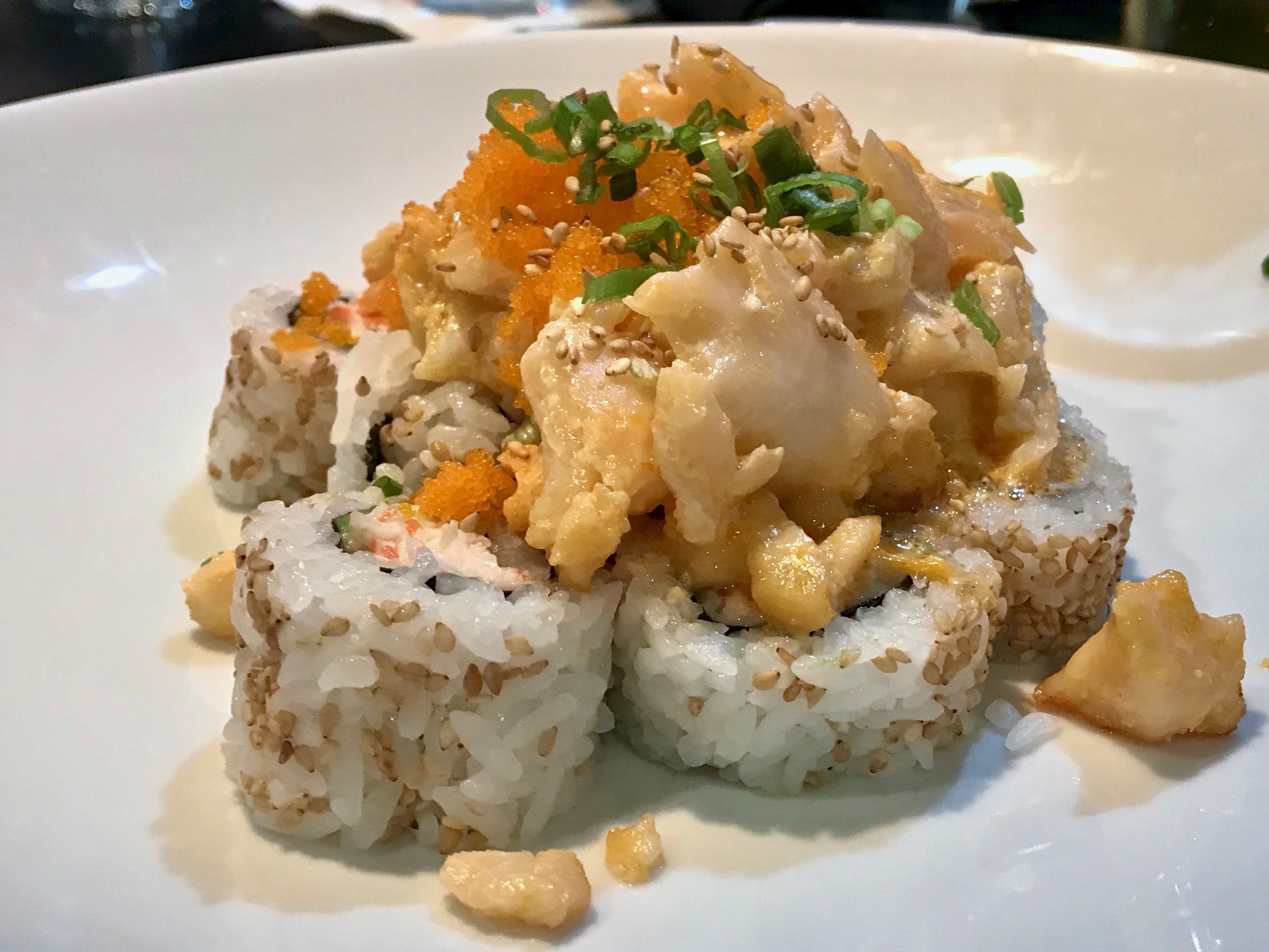 Sushi Neko volcano roll