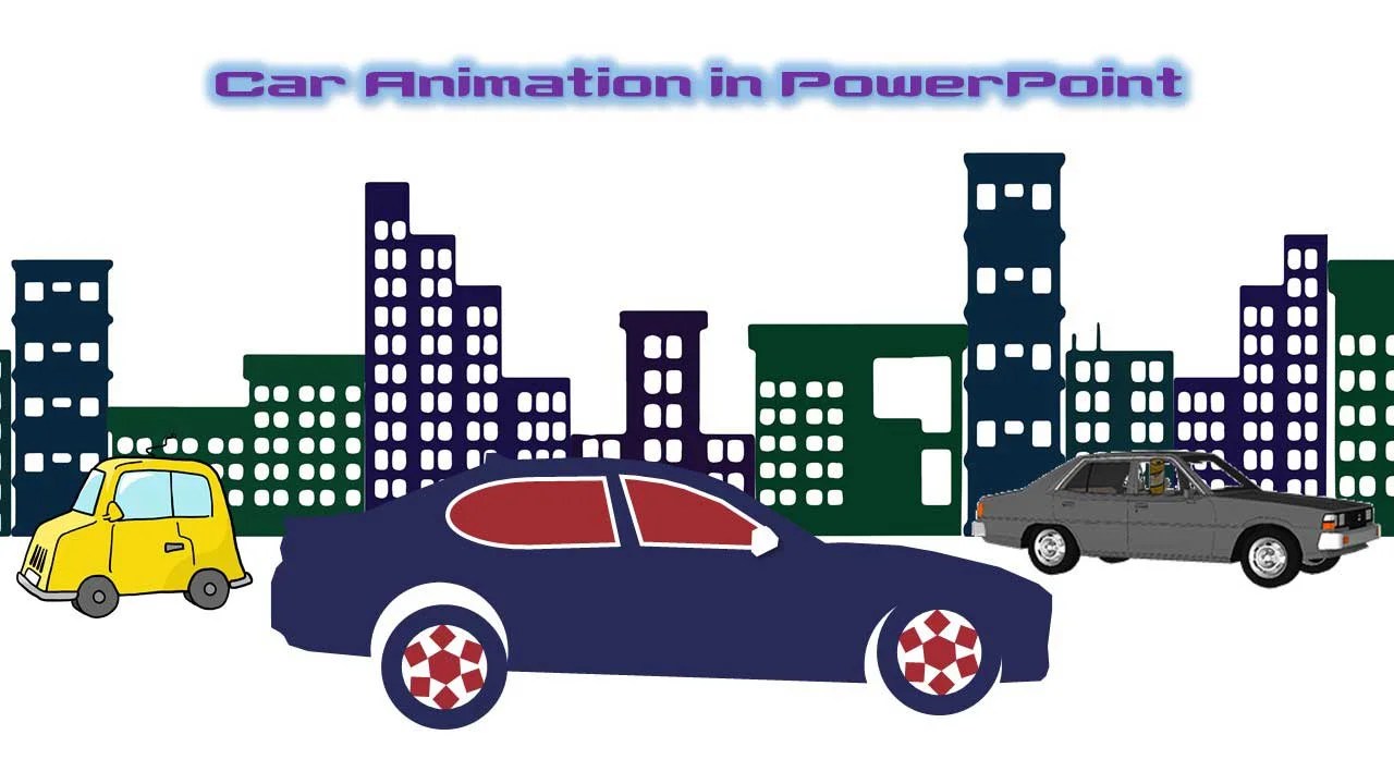 Car Animation in PowerPoint 2016 Tutorial Motion Graphics