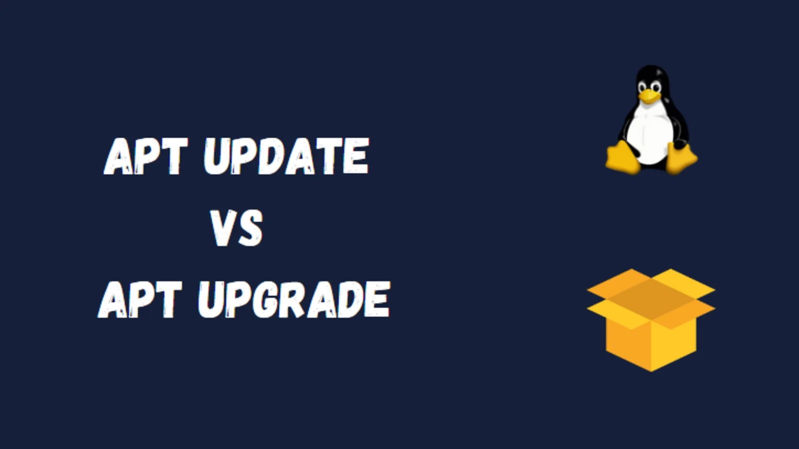 apt update vs. apt upgrade What Are the Differences? The Tech Edvocate