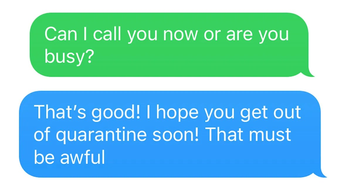 Blue vs. Green Bubbles What's the Difference Between iMessage and SMS