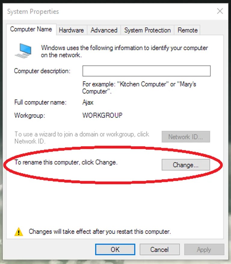 How to Change Your Computer's Name in Windows 10 The Tech Edvocate