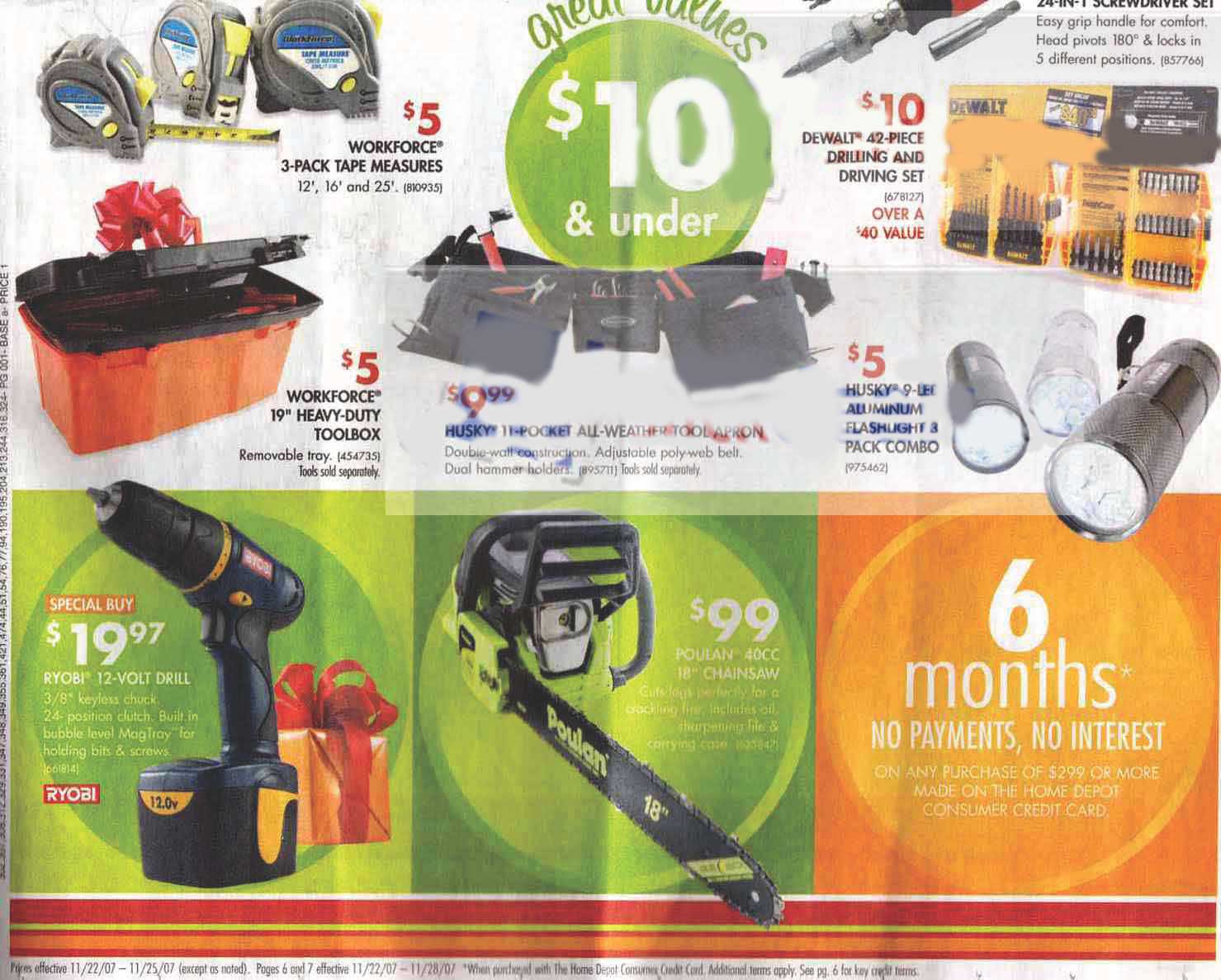 Home Depot BlackFriday Ad Page 3