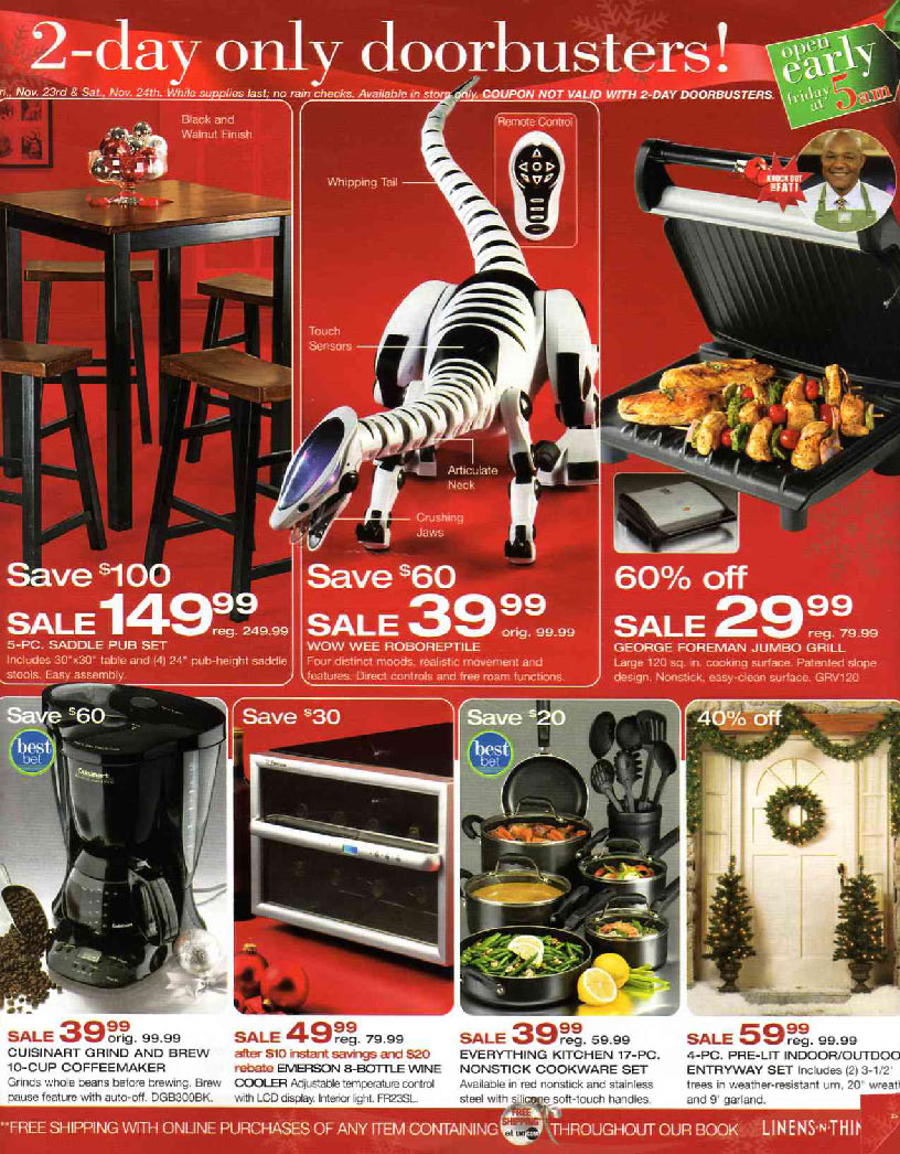 LinensNThings BlackFriday Ad Page 3