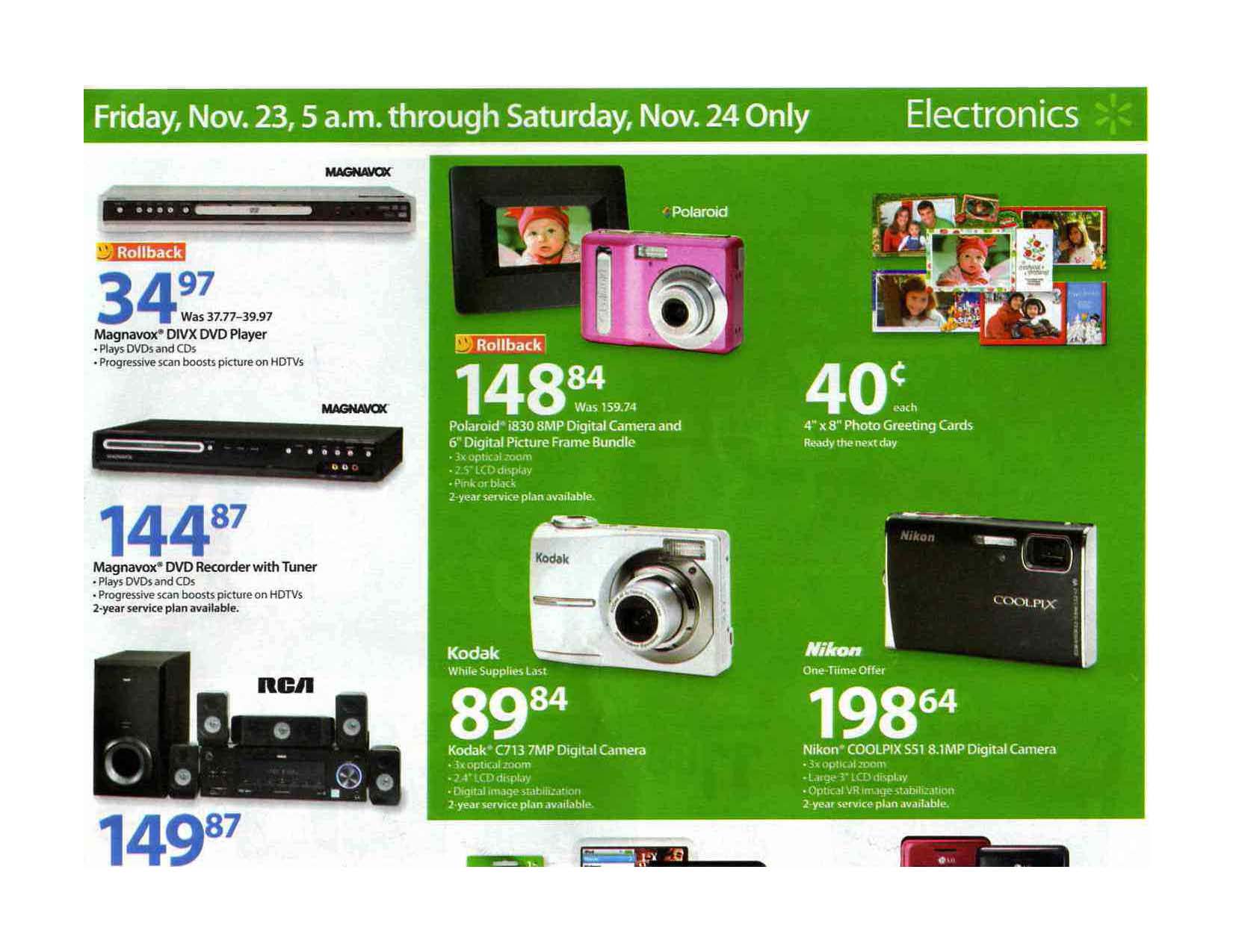 WalMart BlackFriday Ad Page 11