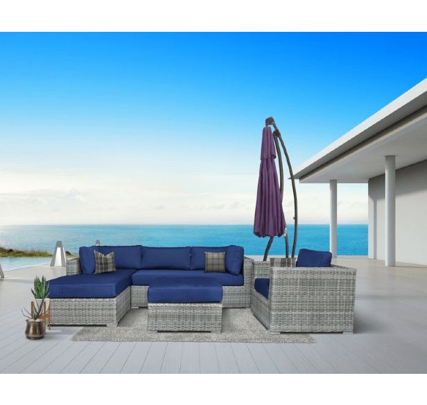 Introducing the Modern HandBrushed Aluminum Patio Furniture Collection