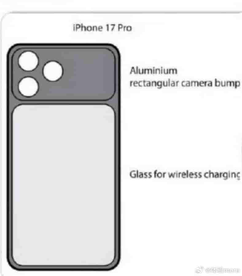 Apple's iPhone 17 Air Smartphone Possible Rear Panel Design and Few