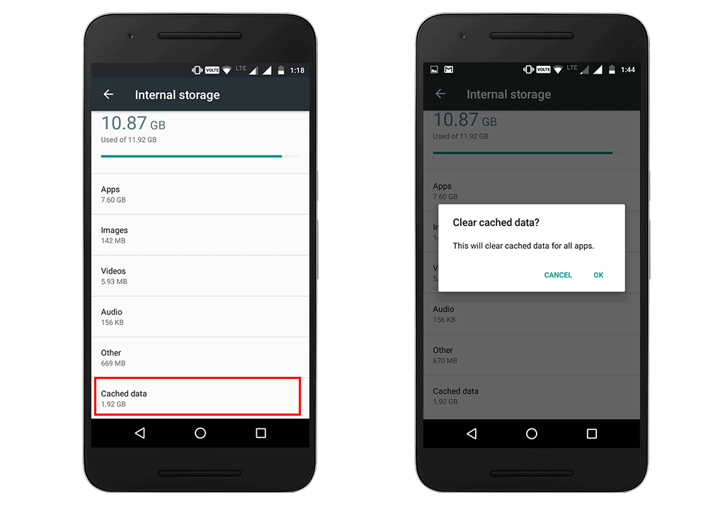 6 Ways to Free up Internal Storage of Android Smartphone The Tech Toys