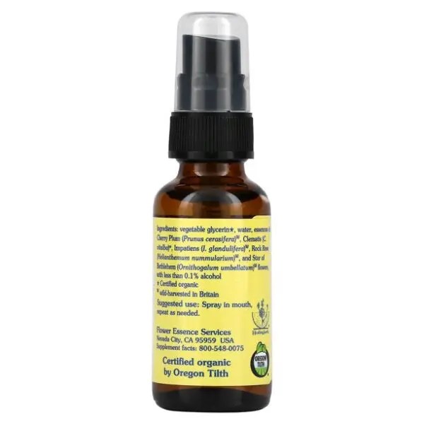 Five Flower Formula Dr. Bach’s remedy for stress and trauma (Alcohol