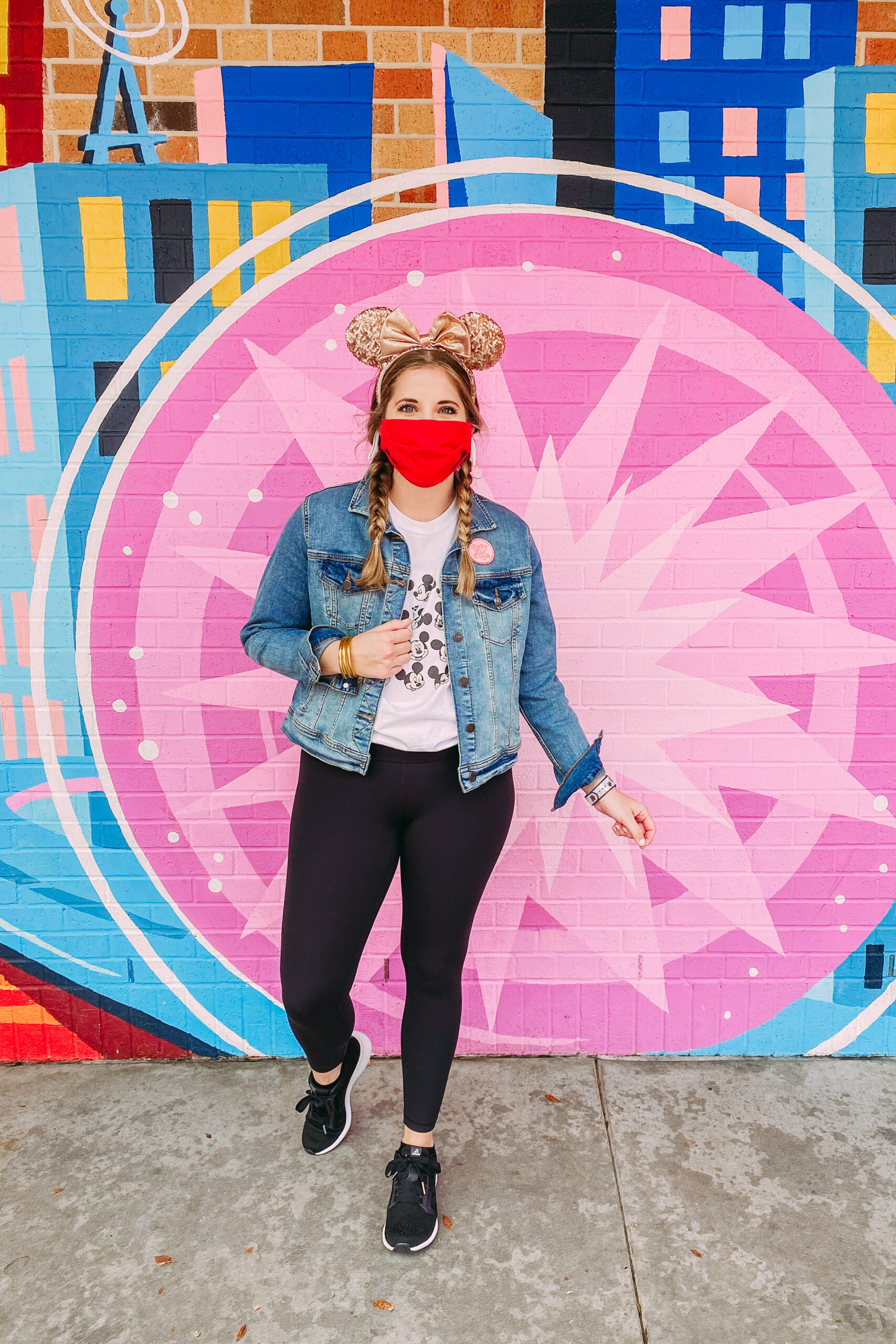 DIY Disney Patch Denim Jacket Thrifty Pineapple