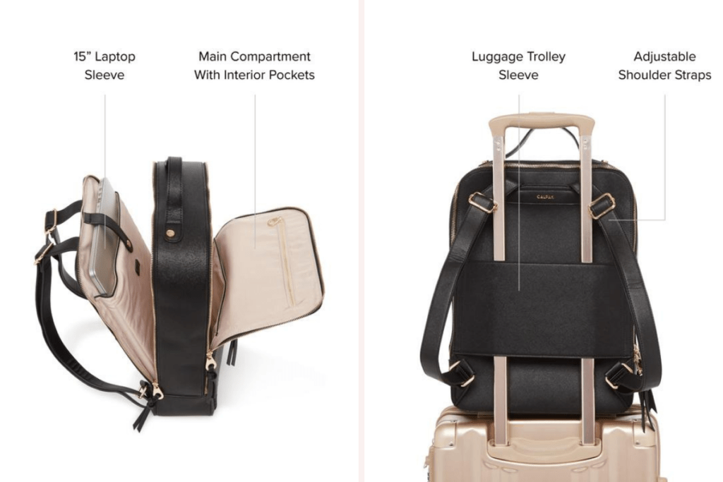Calpak Kaya Laptop Backpack Review Thrifty Pineapple