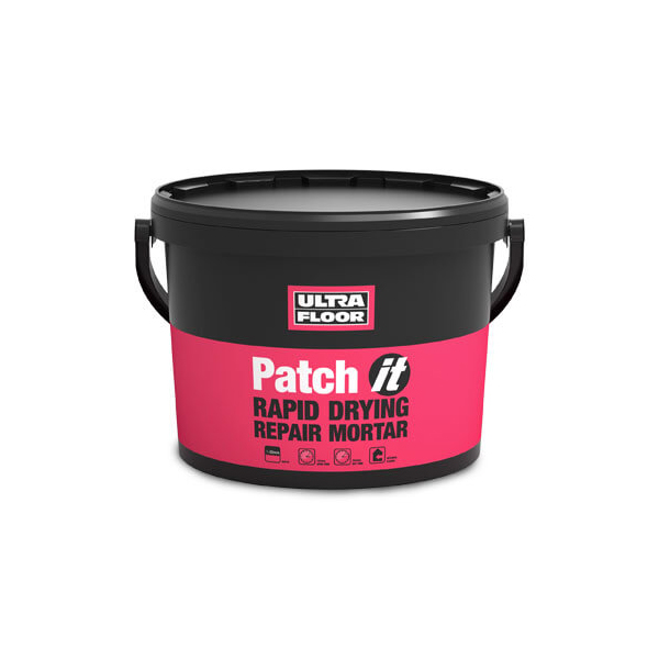 UltraFloor Patch IT Rapid Drying Repair Mortar 10Kg The Tiling Experts