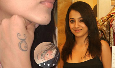 3 Crazy Tattoos Of Sexy Actress Trisha | Top South Indian Actresses 236_x_400_jpg