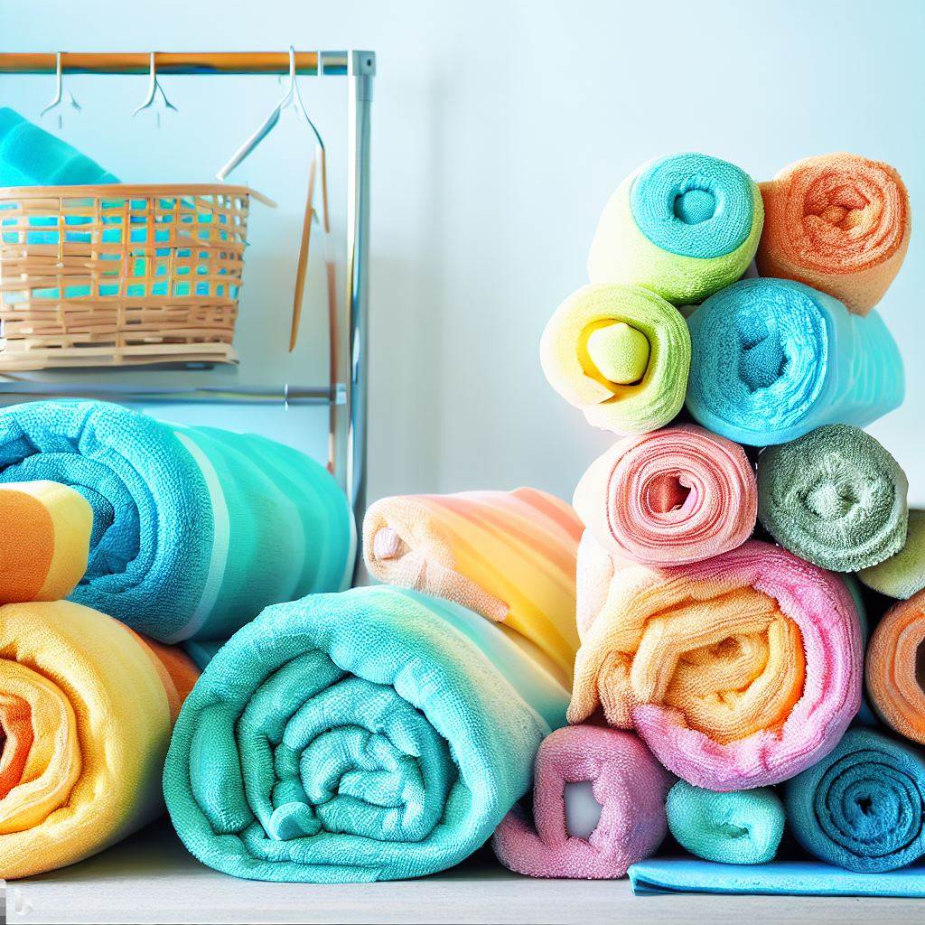 How To Roll Towels To Save Space Towel Depot