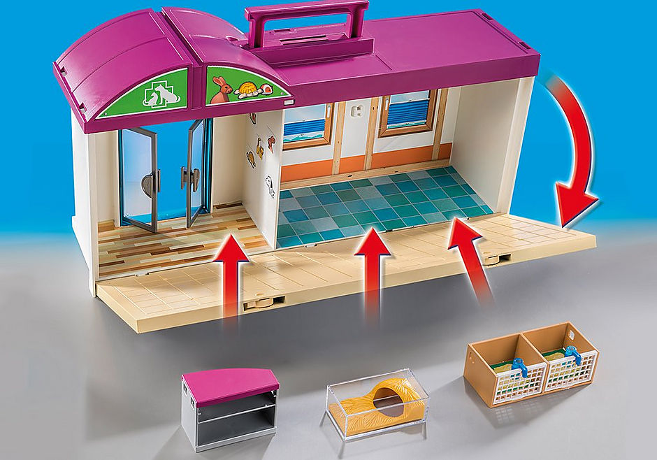 Playmobil City Life Take Along Pet Clinic 70321