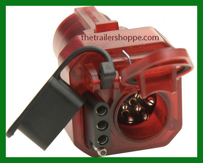 Trailer Light Adaptor Converter 7 To 6 & 4 Hopkins eBay