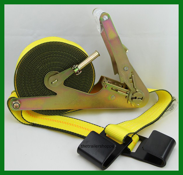 Ratchet Self Contained Straps 2" x 30' The Trailer Shoppe