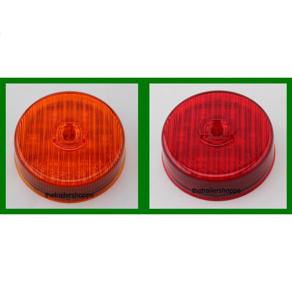 21/2" Round Clearance Marker 7 LED Light The Trailer Shoppe
