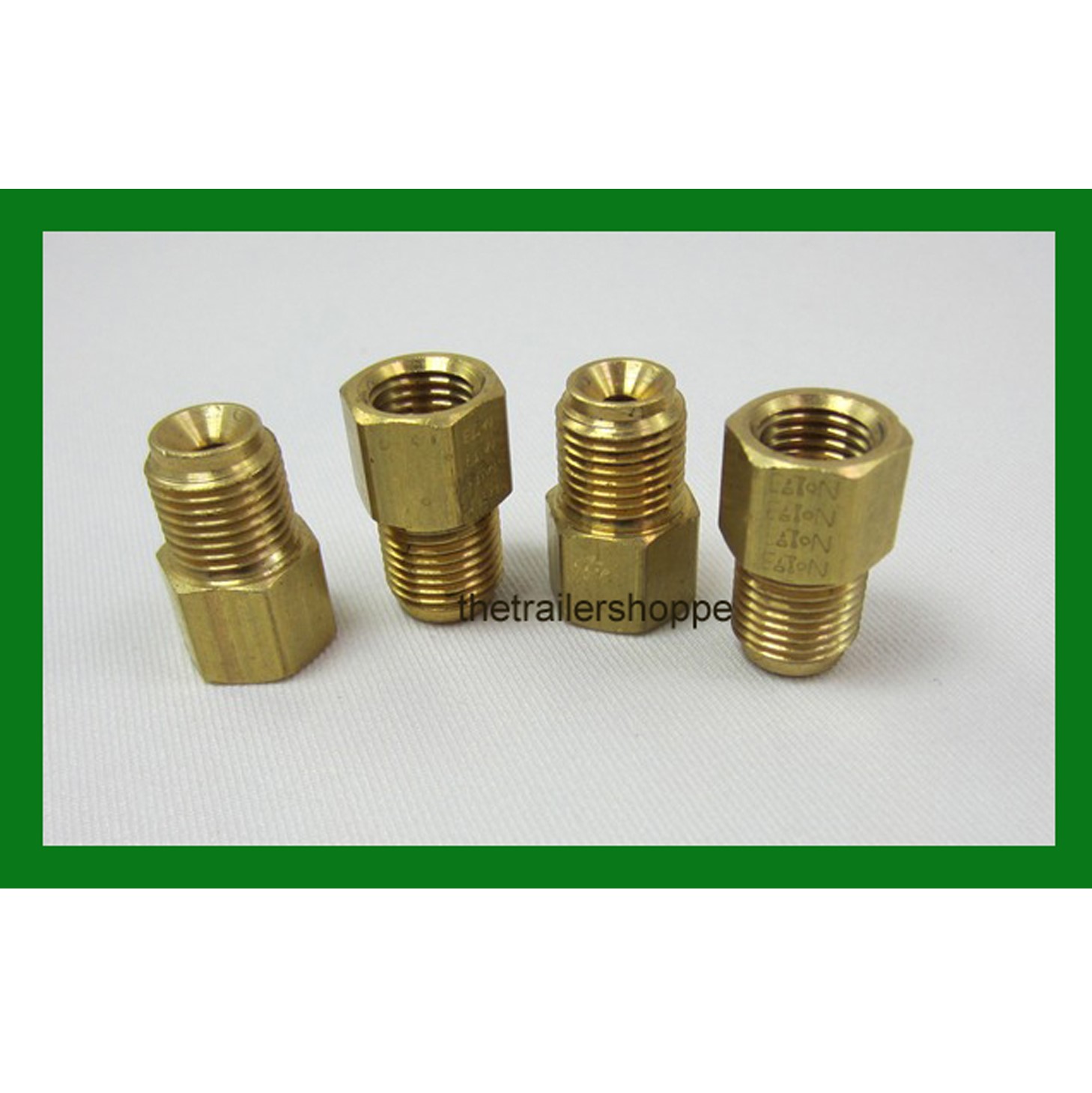 3/16" Female X 1/4" Male Adapter for Hydraulic Brake Lines 4pc. The