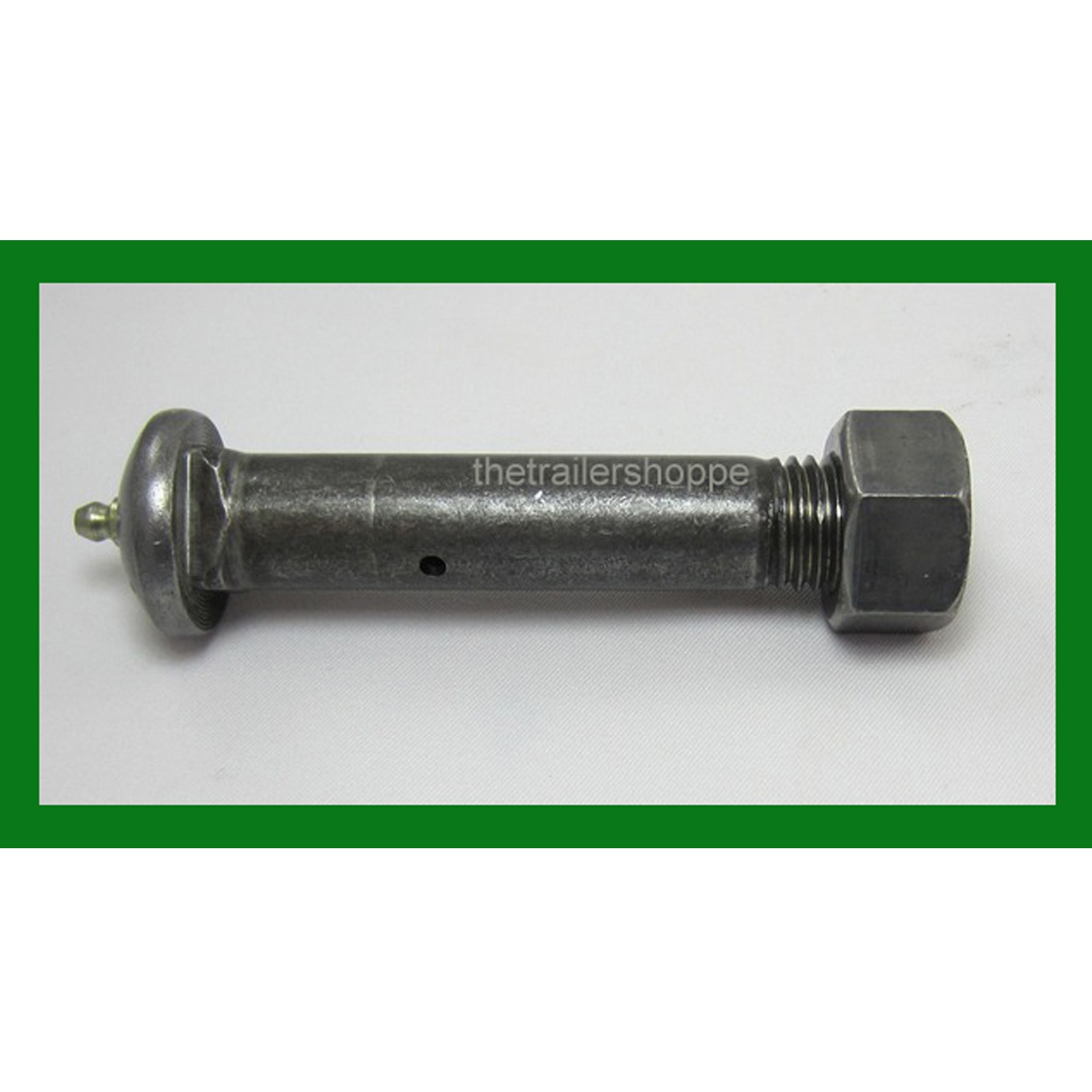 Trailer Spring Axle Equalizer Suspension Center Bolt & Nut 7/8" Grease