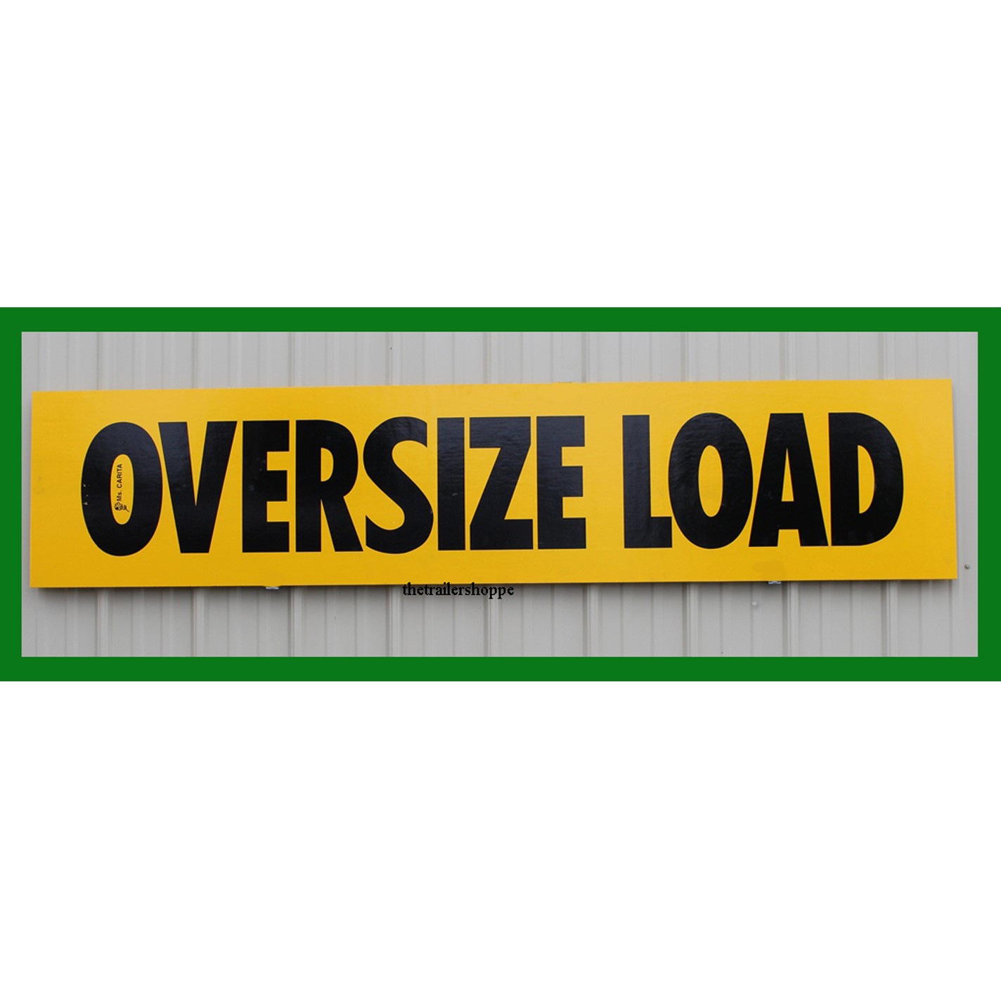 Wooden OVERSIZE LOAD Sign 60" Long The Trailer Shoppe