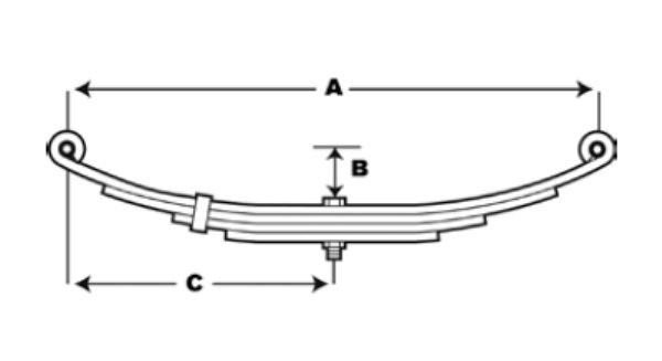 Trailer Leaf Spring Diagram