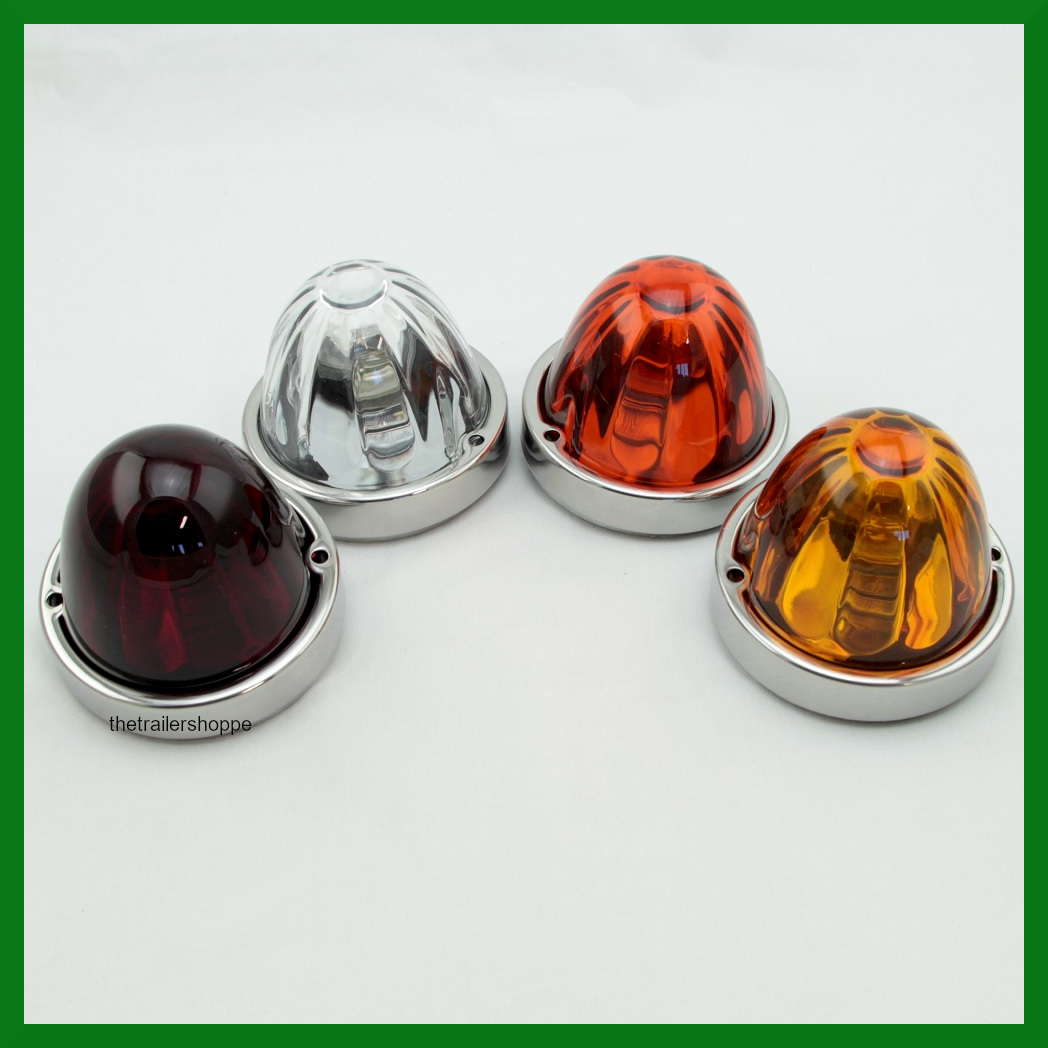 Watermelon Glass Flush Mount Light Kit The Trailer Shoppe