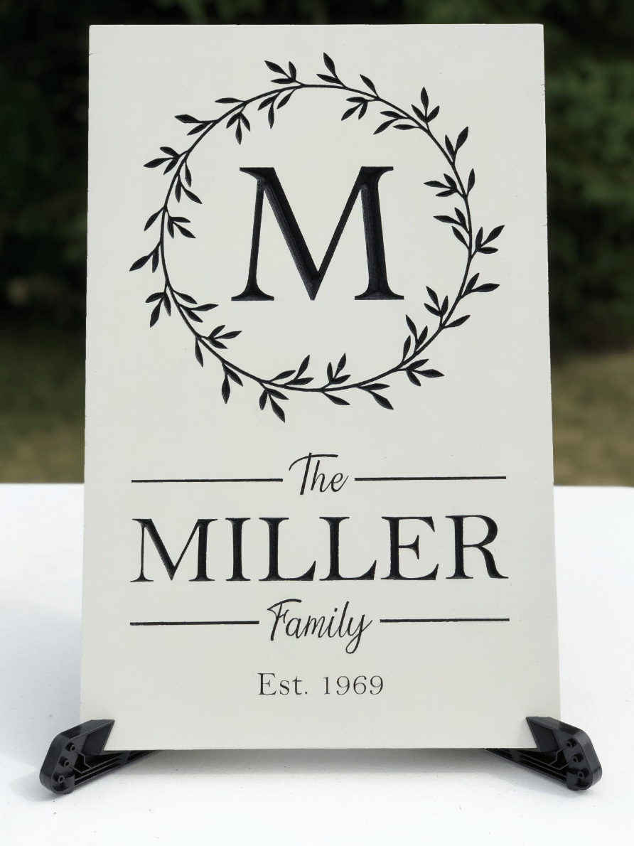 Established in YEAR Sign The Trail Makers