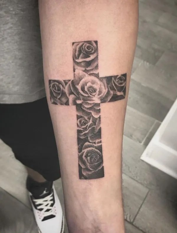 Top 144 + Rose and cross tattoo meaning