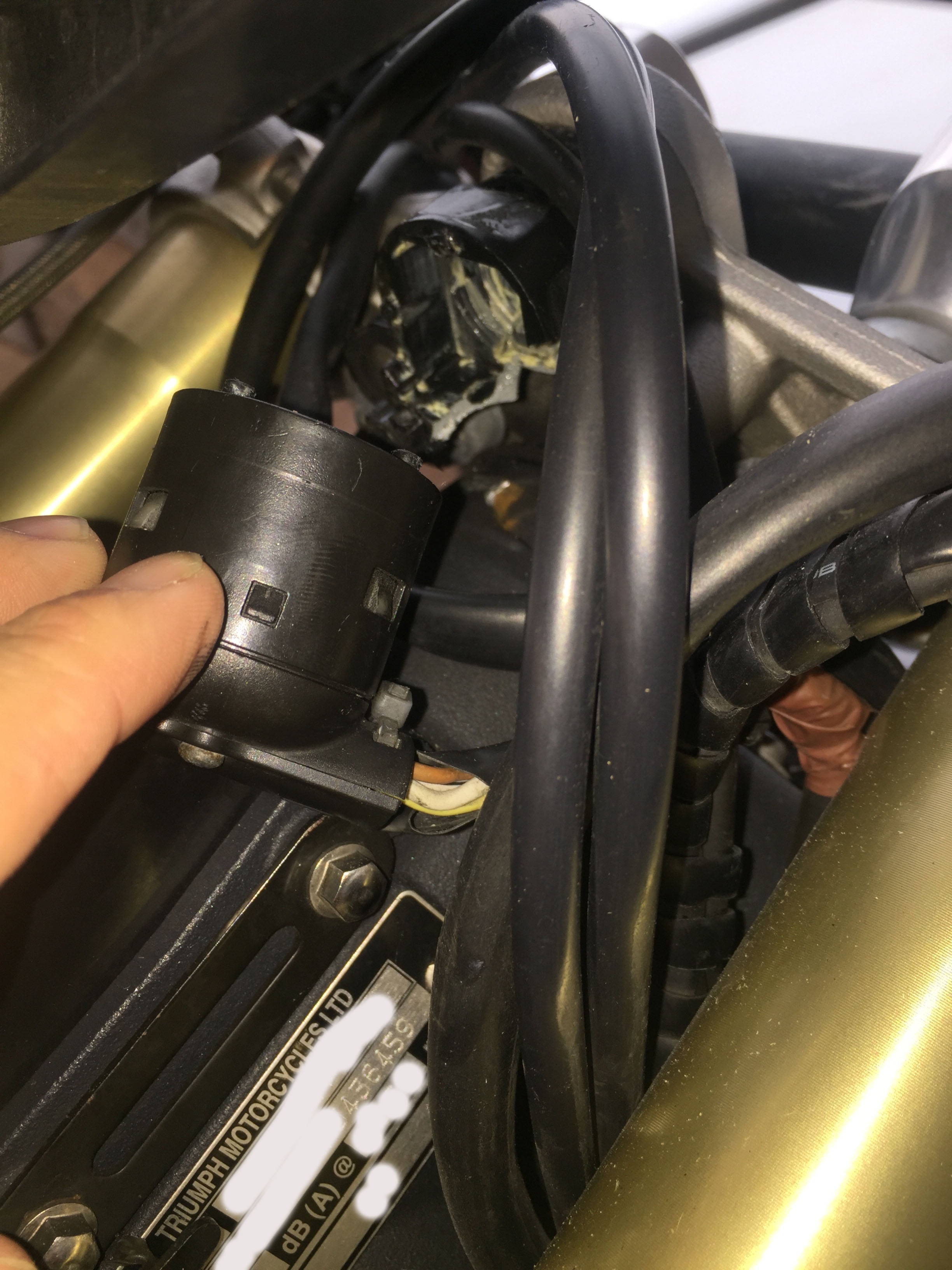 Wiring Loom / Alarm Fix + Ignition Barrel Street Triple 675 2010