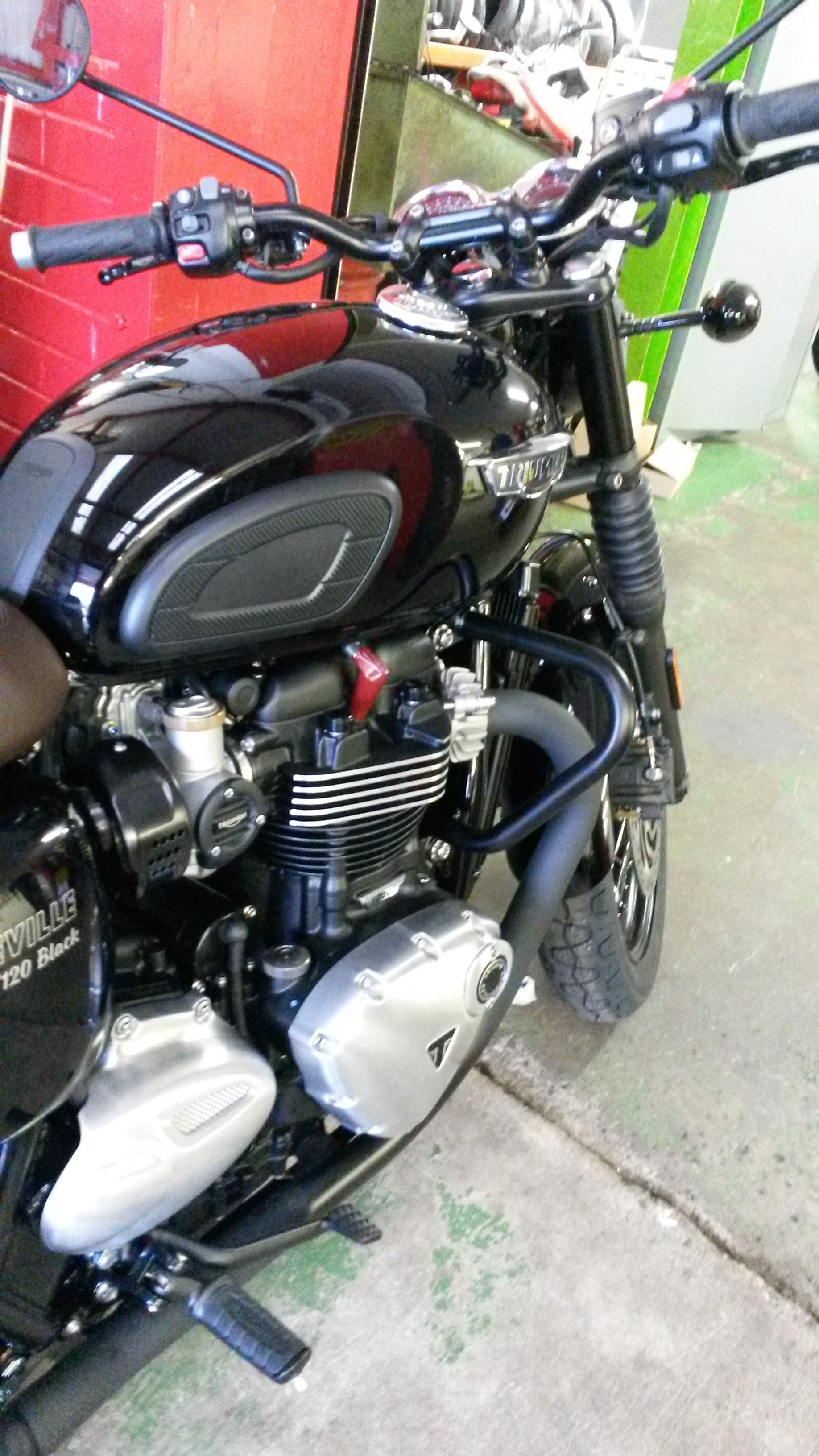 T120 Dresser Bars The Triumph Forum