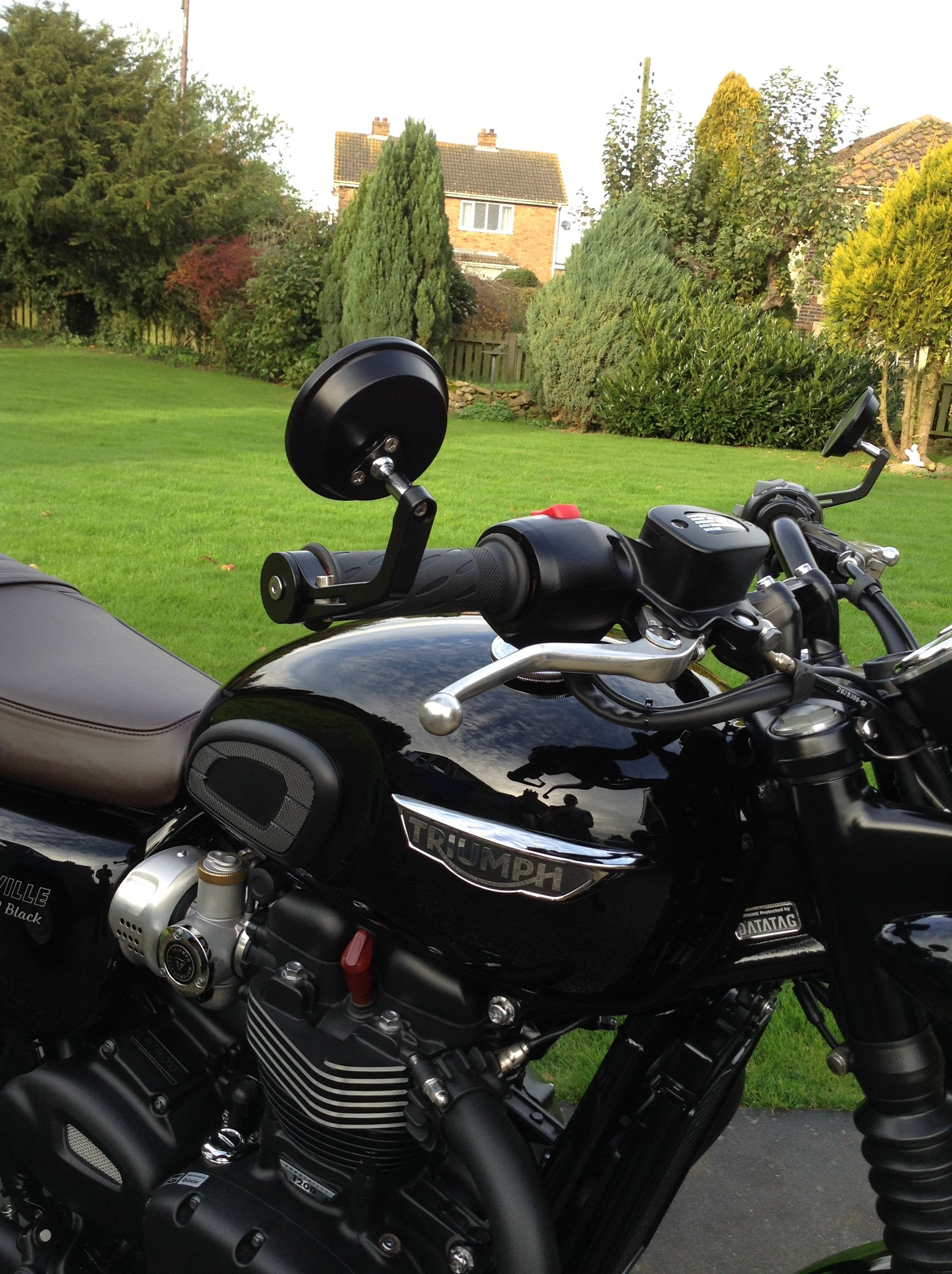 T100 Bar end mirrors The Triumph Forum