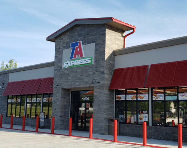 New TA Express adds 90 truck parking spaces to Edgerton, Kansas