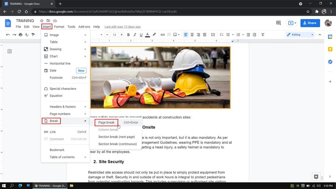 How to add a page in Google Docs on PC & Mobile The Unfolder