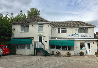 Midforest Veterinary Practice, Totton - The Veterinary Map