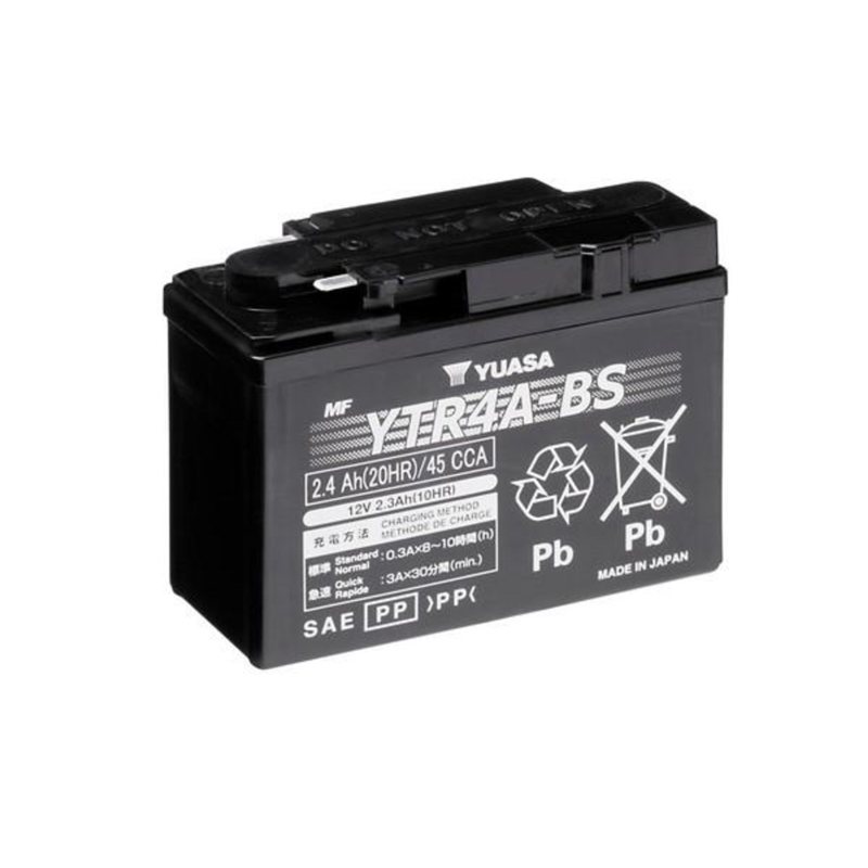 Yuasa Batteries YTR4ABS The Visor