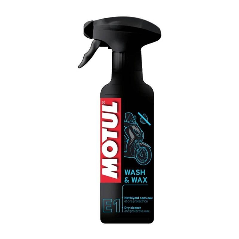 MOTUL Motorcycle E1 Wash & Wax 400ml The Visor