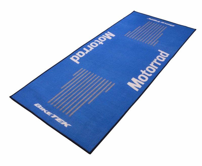 Bikeit Motorcycle Garage Mat MOTORRAD LOGO The Visor
