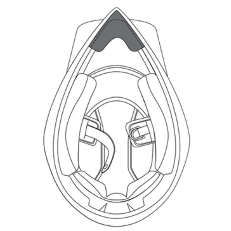 AGV AX9 Wind Deflector The Visor