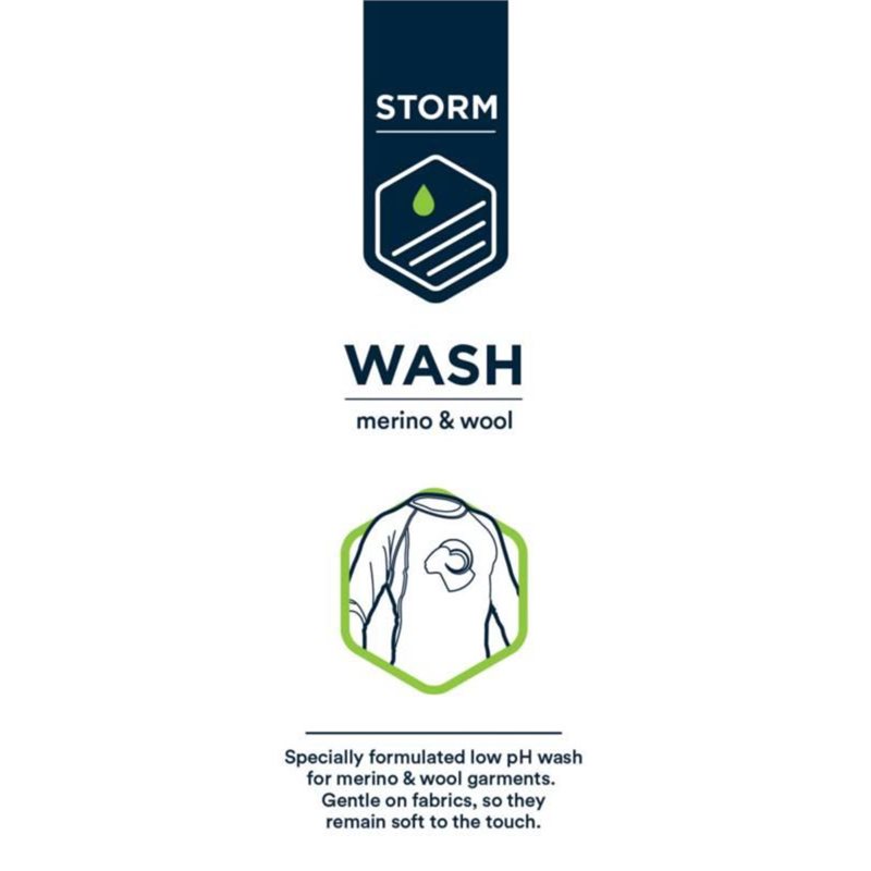 Storm Merino And Wool Wash 225ml The Visor