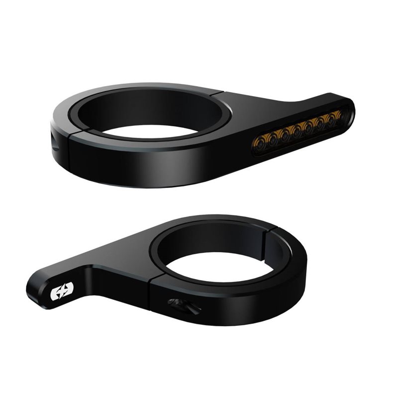 Oxford DarkTurner Sequential Fork Mounted Indicators The Visor