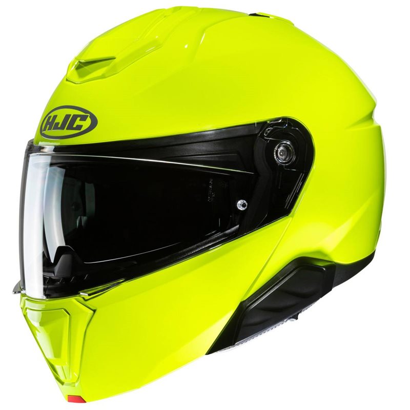 HJC I91 Flip Front Helmet (Fluo Green) The Visor