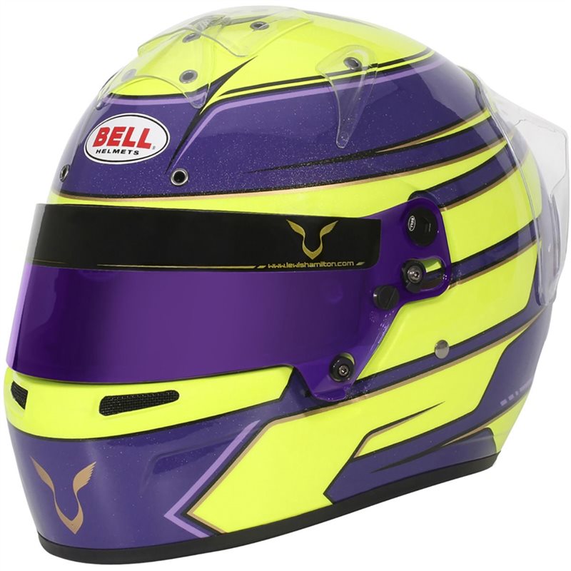 Bell KC7CMR Lewis Hamilton 2022 Kart Helmet The Visor