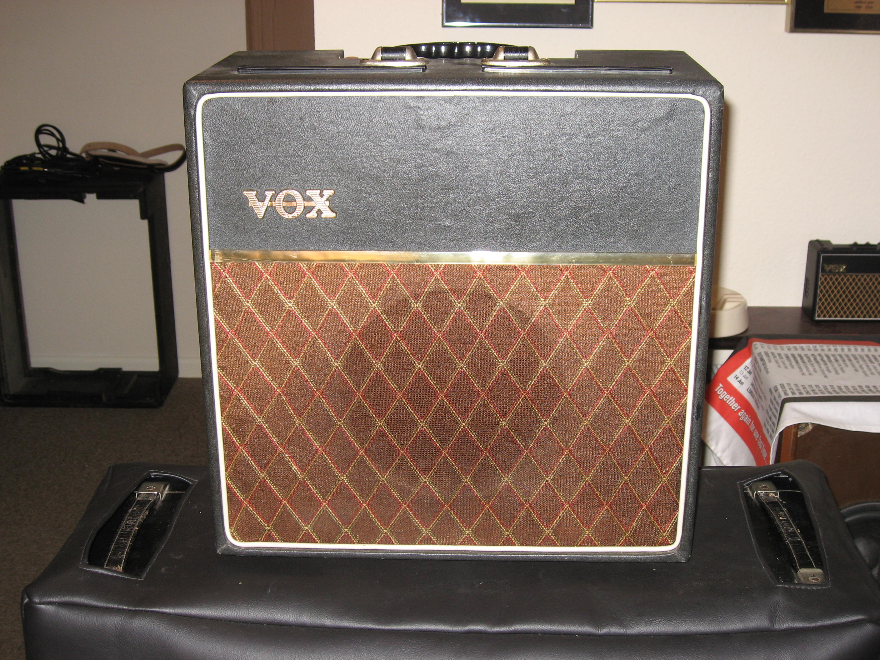 Vintage Vox amplifier collection
