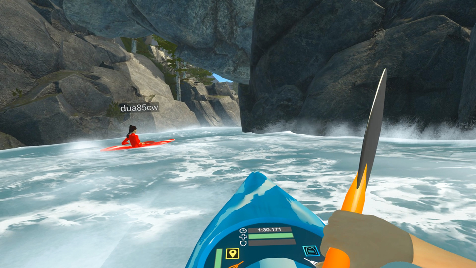 DownStream VR Whitewater Kayaking THE VR GRID