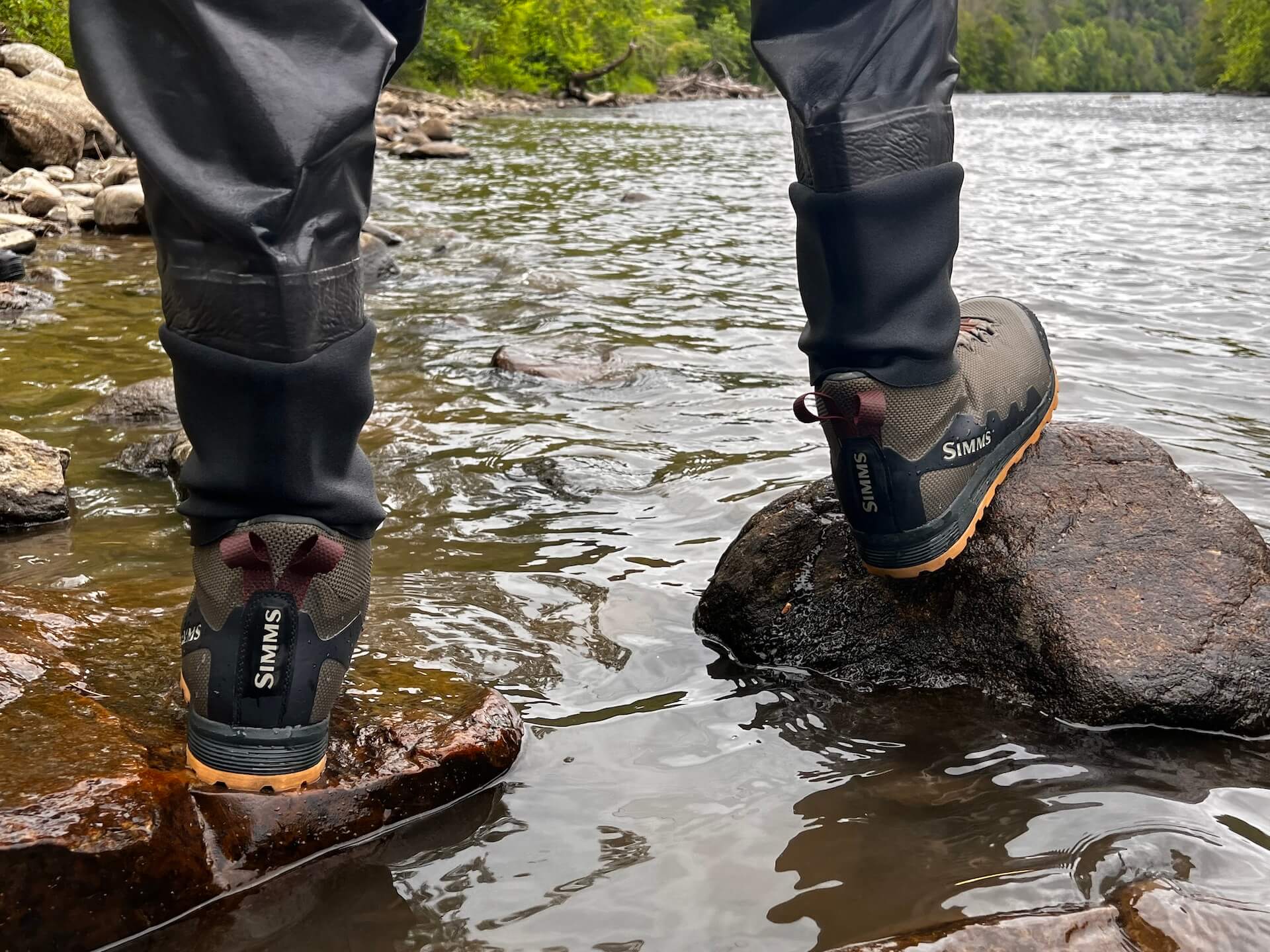 On the Water with the Simms Flyweight Access Boot The Wading List