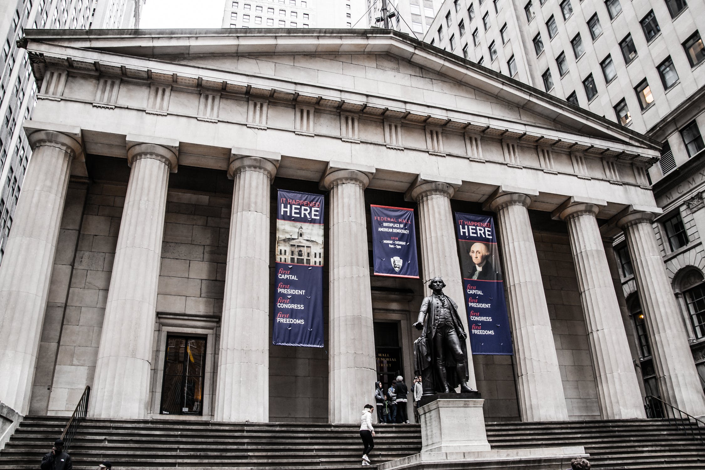 Federal Hall National Memorial NYC’s Attraction The Wall