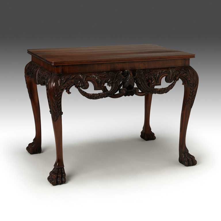 M718 II Irish Mahogany Eagle Side / Silver Table Fine