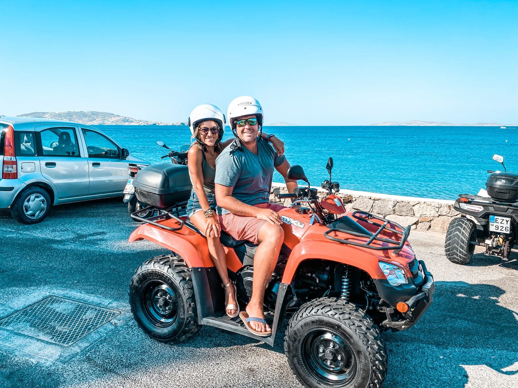 How to take an ATV tour of Mykonos