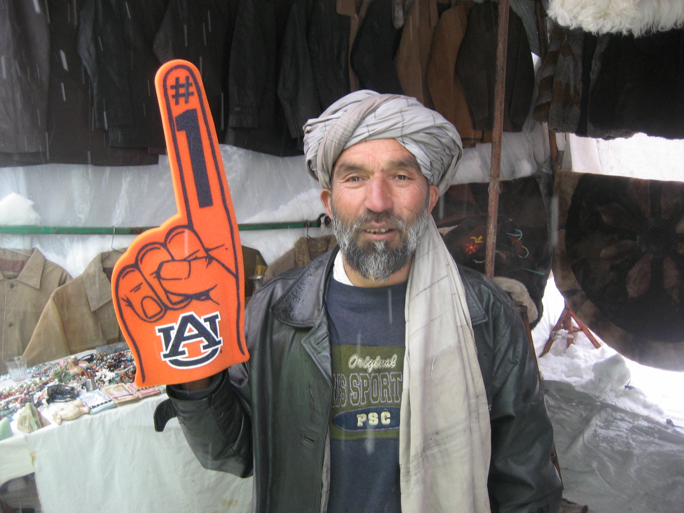 Giant Foam Finger Costume